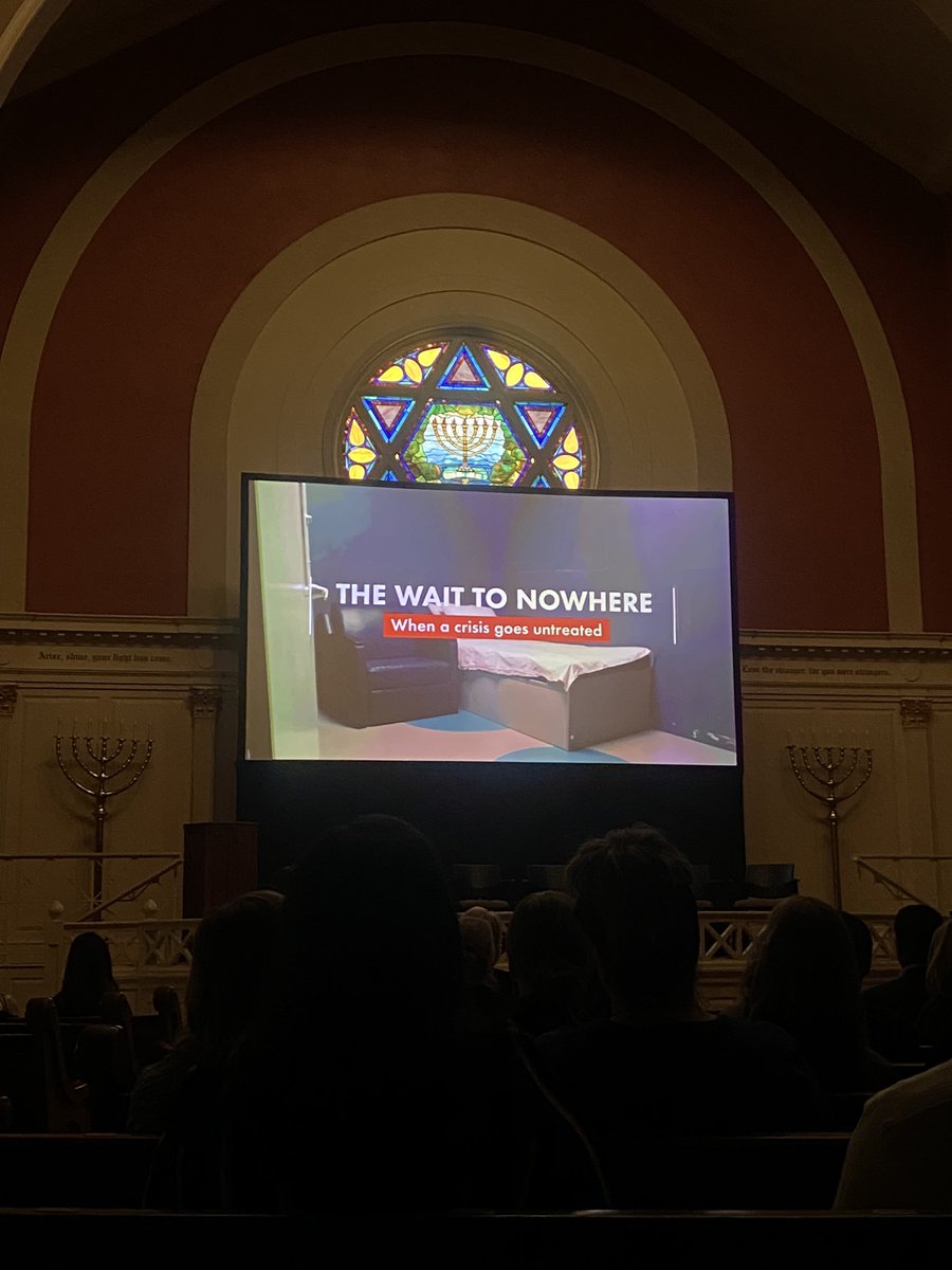 Happening now: We’re watching <a href="/spkourminds/">Speak Our Minds</a> children’s mental health documentary, “The Wait to Nowhere: When A Crisis Goes Untreated.” #KidsMentalHealthMatters