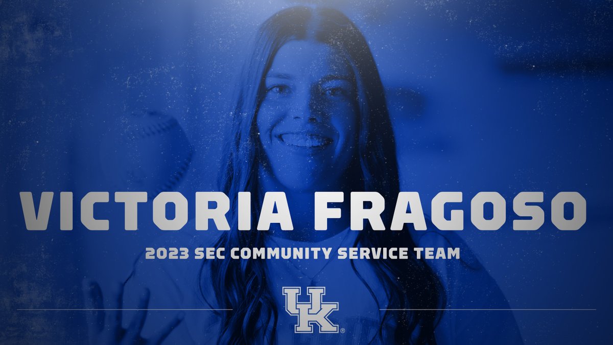 UKsoftball's tweet photo. Congratulations @vict0riiiiaa on being named to the 2023 SEC Softball Community Service Team!

Full details: https://t.co/pjUROn7d8y https://t.co/FivaORIXOt