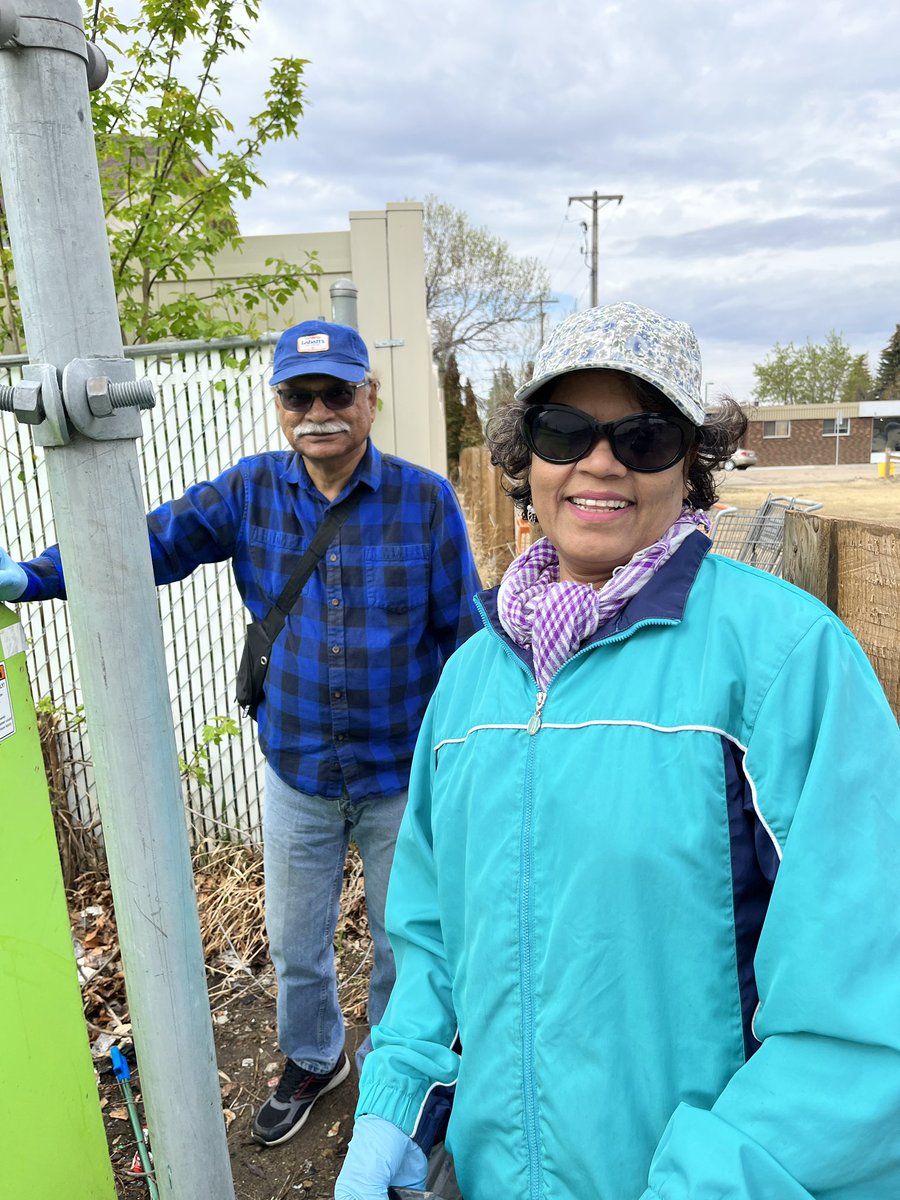 Today, we joined <a href="/CityFortSask/">City of Fort Sask</a> and <a href="/FortSaskChamber/">Fort Saskatchewan & District Chamber of Commerce</a> along with other businesses and residents to remove 270 lbs. of trash from the downtown core. #PullingOurWeight