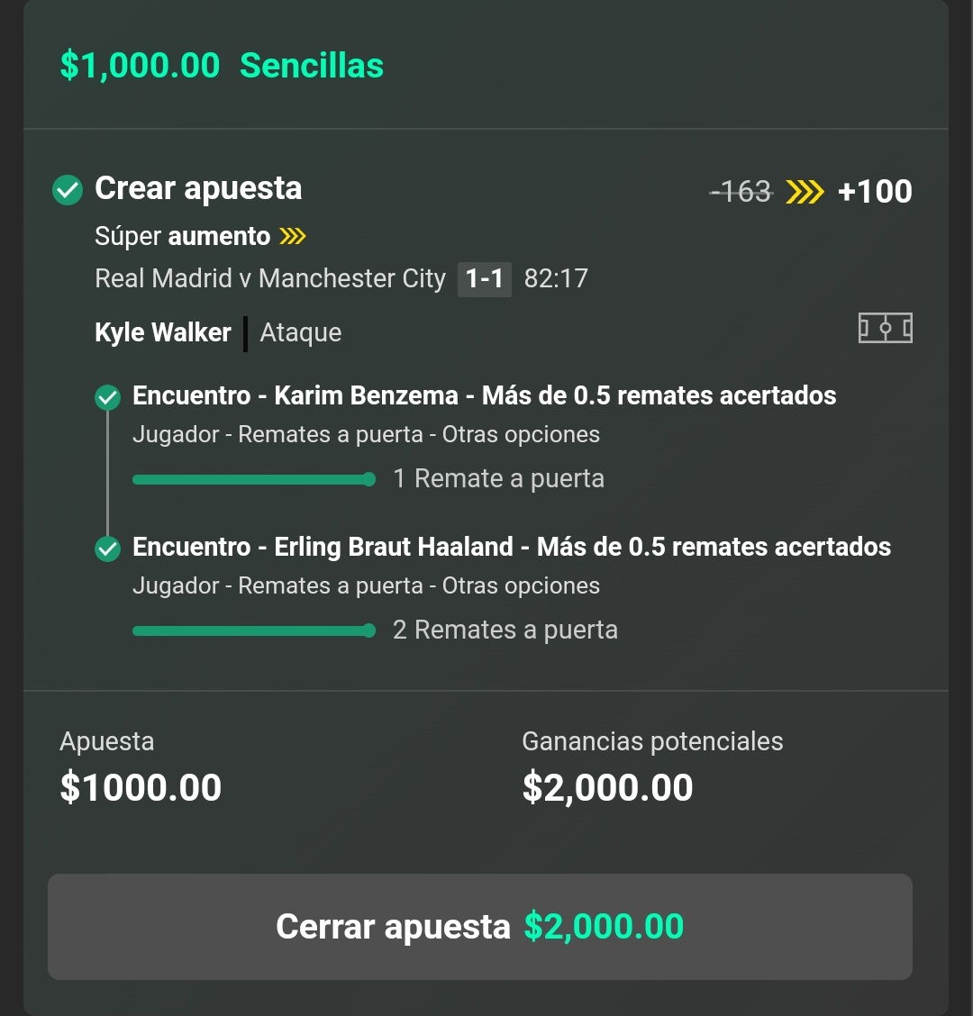 Eres grande Benzema🙌