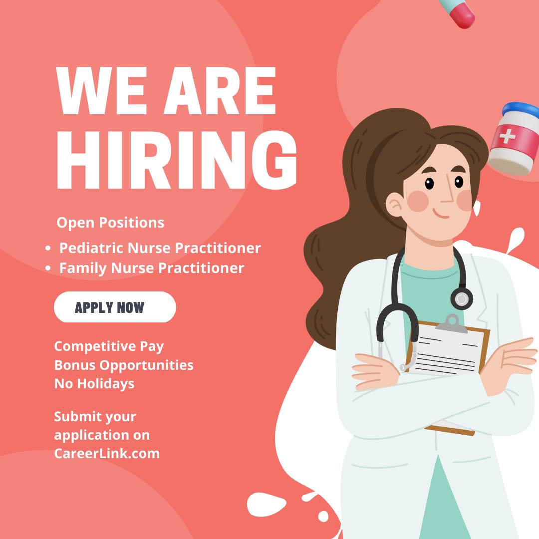 Hot new #JobAlert Nebraska Home Pediatrics in Omaha Nebraska is #Hiring #NursePractioner #Pediatrics #office #adminjob #healthcare #Medical #fulltime #Omaha #Nebraska secure.careerlink.com/search?lookin=… …