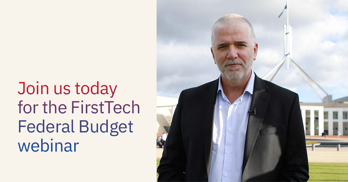 Craig Day and the FirstTech team have unpacked the key announcements in the Budget. Register for today’s webinar. 

cfs.com.au/firsttech/fede… 

#federalbudget2023 #Budget2023 #auspol