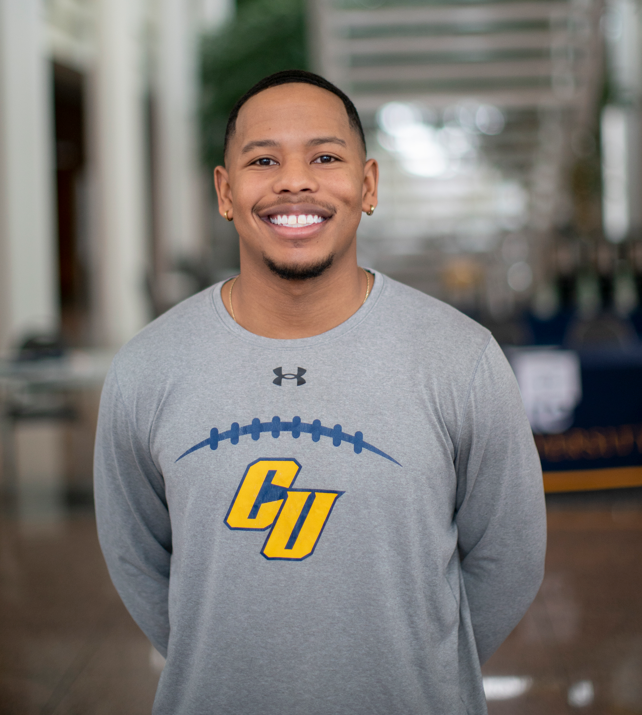 As a tour guide, member of the football team, president of Black Student Union, resident assistant, and more, Anthony King has made his time at Clarke count! Read more of his story at clarkeu.info/3pewwUp 
#Classof2023 #Clarke2023 #ClarkePride