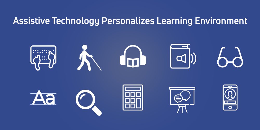 Amandaagreenn's tweet photo. This week I learned about assistive technology. It’s a wonderful way to incorporate technology into the classroom in a way that helps students with their learning!! #AT #UDCDS #EDUC387010 https://t.co/GjUcJQmbrc