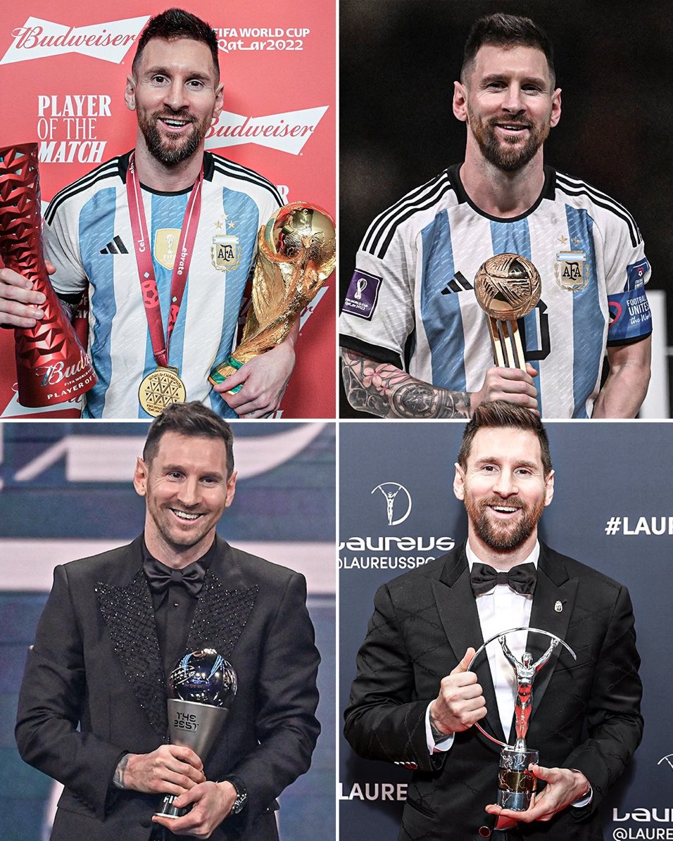 Todo esto en 5 meses.

La palabra "Ganador" se inventó para definirlo a Messi.