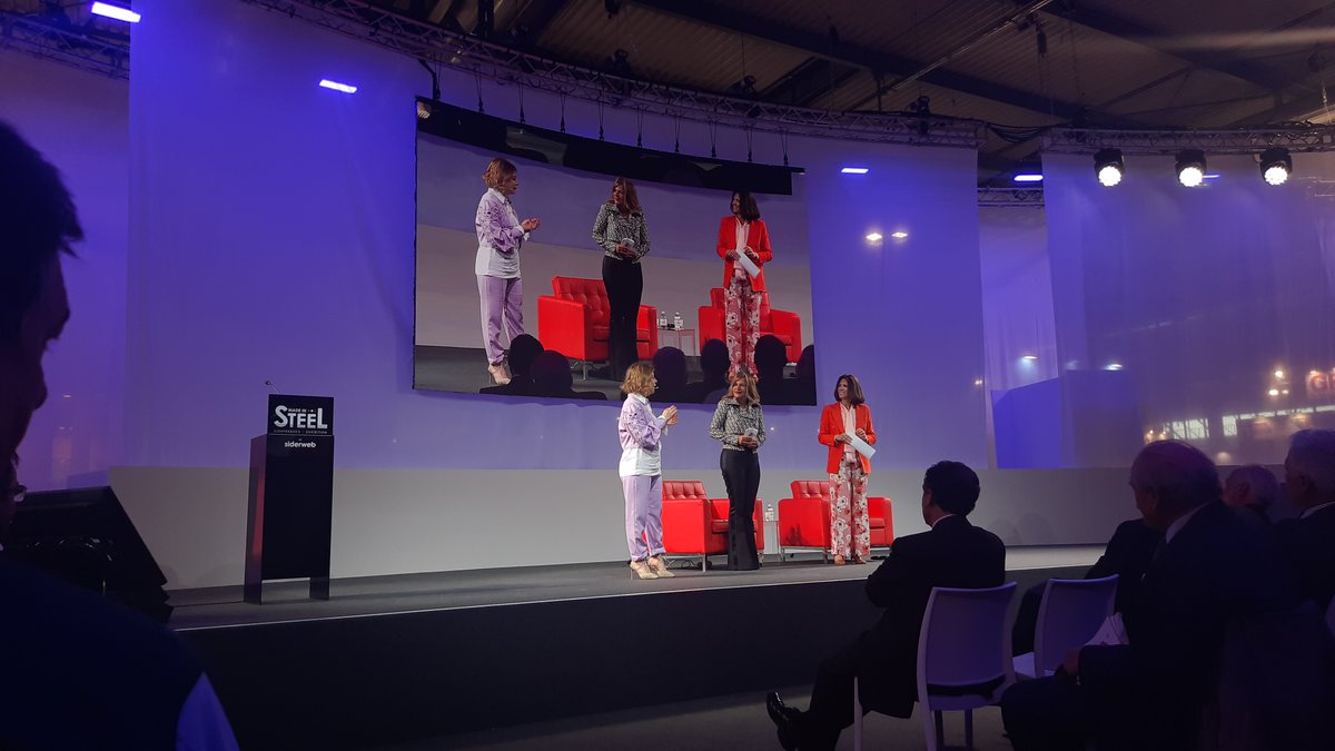 FieraMilanoSpa's tweet photo. GENERATIONS, re-imagining our world.
10° edizione per #madeinsteel, la Conference & Exhibition internazionale dedicata alla filiera dell’acciaio. A #FieraMilano oltre 300 aziende, il 25% estere, 21 i paesi rappresentati, più di 60 i buyer.
#mis2023 #2023infiera #fieralive https://t.co/Zn7cVlBH3Y