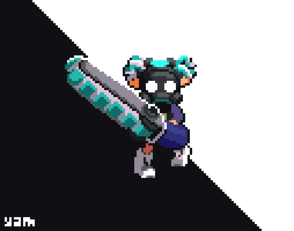 sword demon #pixelart