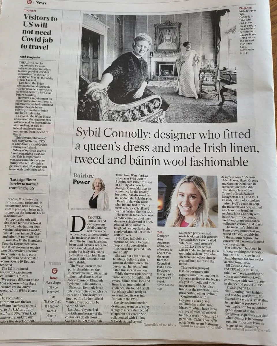 CIFD (@cifdtweets) on Twitter photo Great feature from <a href="/bairbrepower/">Baírbre Power</a> about our event - tickets still available at huntmuseum.com/whats-on/conve…
<a href="/HuntMuseum/">The Hunt Museum</a> <a href="/anthology_mag/">Anthology Magazine</a> <a href="/ilovelimerick/">#LimerickandProud</a> <a href="/Limerick_ie/">Limerick.ie</a>
#sybilconnolly #Limerick #irishdesigners Great feature from <a href="/bairbrepower/">Baírbre Power</a> about our event - tickets still available at huntmuseum.com/whats-on/conve…
<a href="/HuntMuseum/">The Hunt Museum</a> <a href="/anthology_mag/">Anthology Magazine</a> <a href="/ilovelimerick/">#LimerickandProud</a> <a href="/Limerick_ie/">Limerick.ie</a>
#sybilconnolly #Limerick #irishdesigners