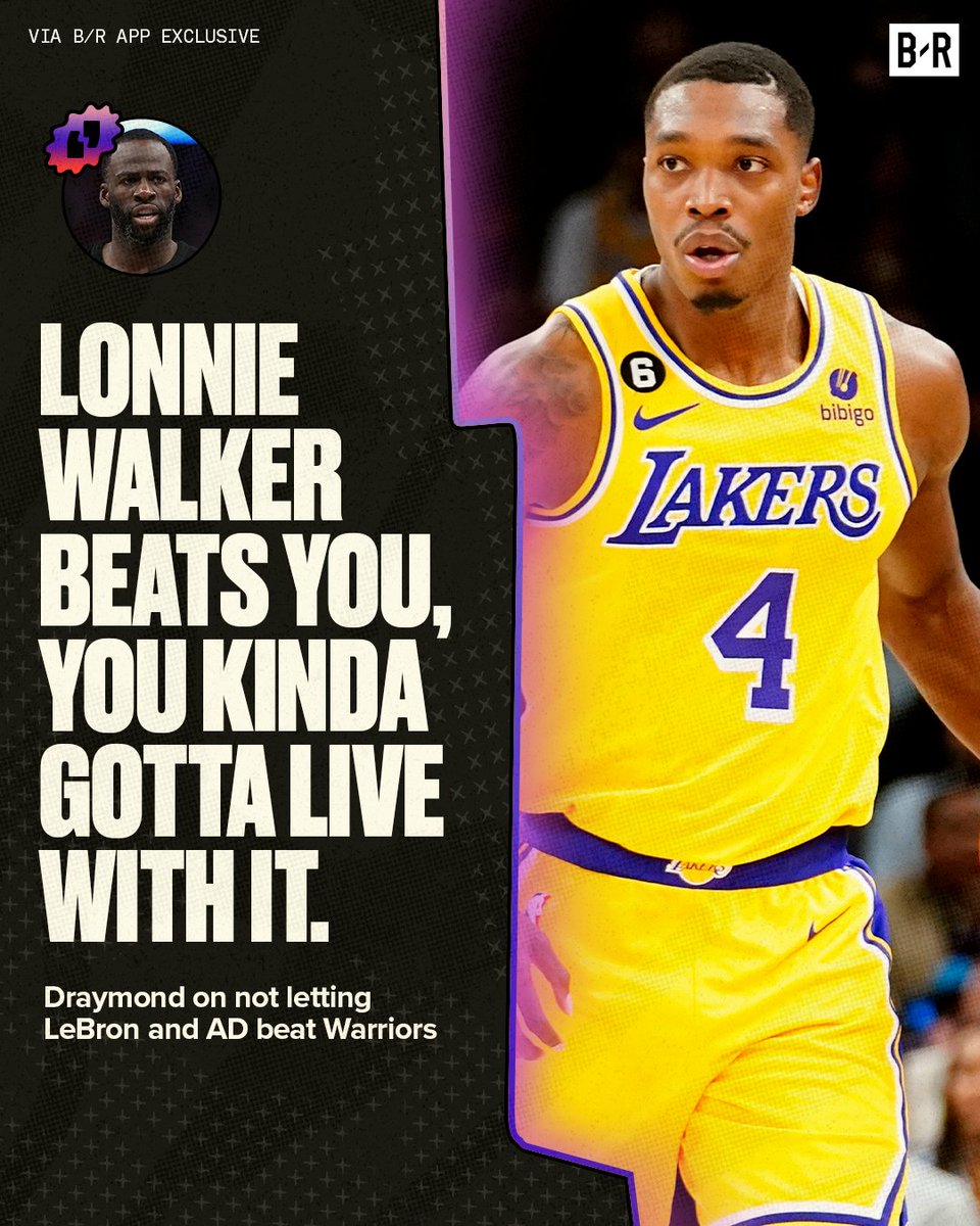 BleacherReport's tweet image. Draymond on the Lonnie Walker game @thevolumesports

Watch full episode exclusively in the B/R app