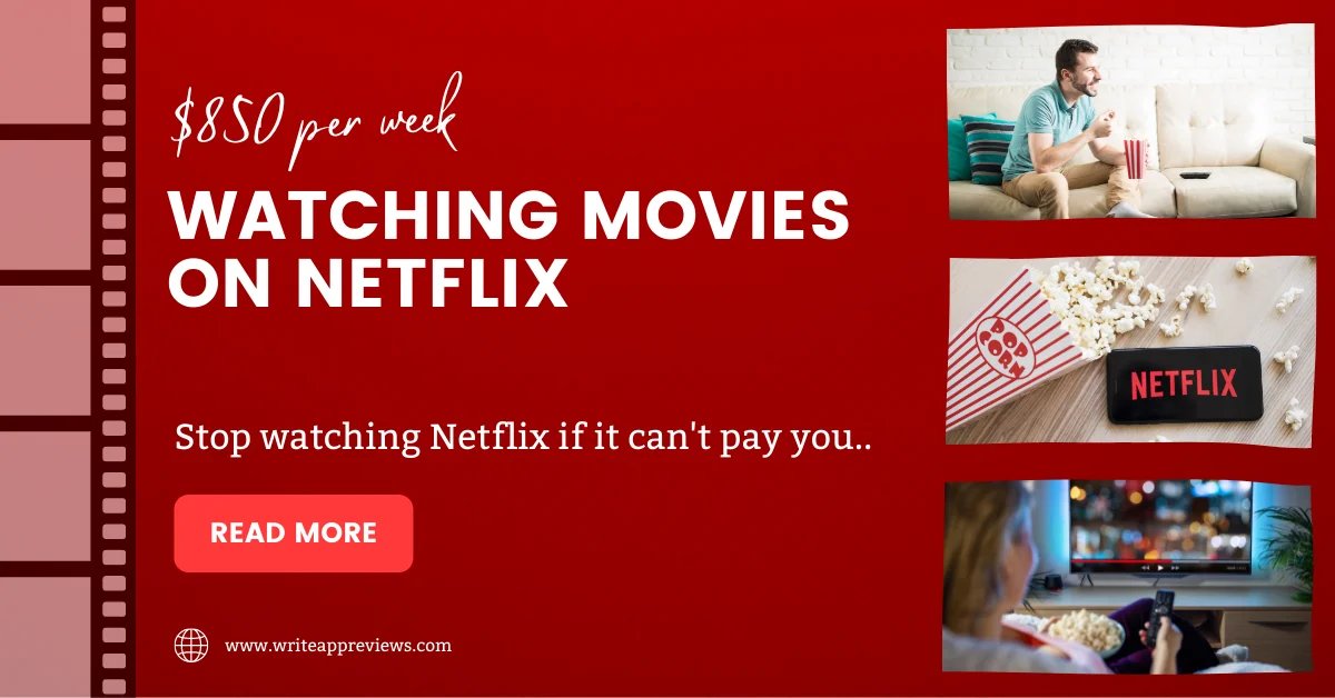 MilCopywriter's tweet photo. "Netflix addict?
Turn your guilty pleasure into a paycheck!
Earn $850/week watching movies on Netflix.
Don't just binge, get paid!
Apply now and start living the dream π¬π° #NetflixJob #GetPaidToWatch"
π π https://t.co/qptIdtlto9 https://t.co/VK3NJOH9yA