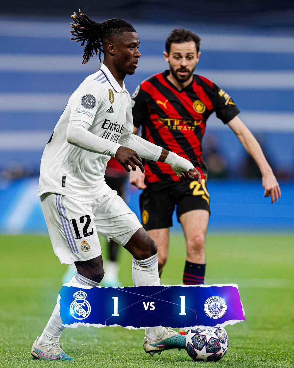 LC_dnsh's tweet photo. Good game @realmadrid and @ManCity 
Good game boys, good luck for the next weekend🤞
We will have a winner next weekend🧘👌⚽️ https://t.co/CAJEq528kf