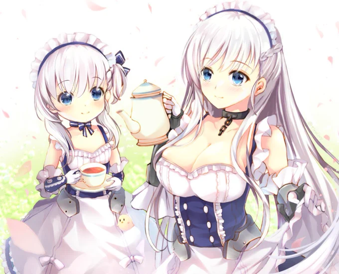  #メイドの日 #アズールレーン