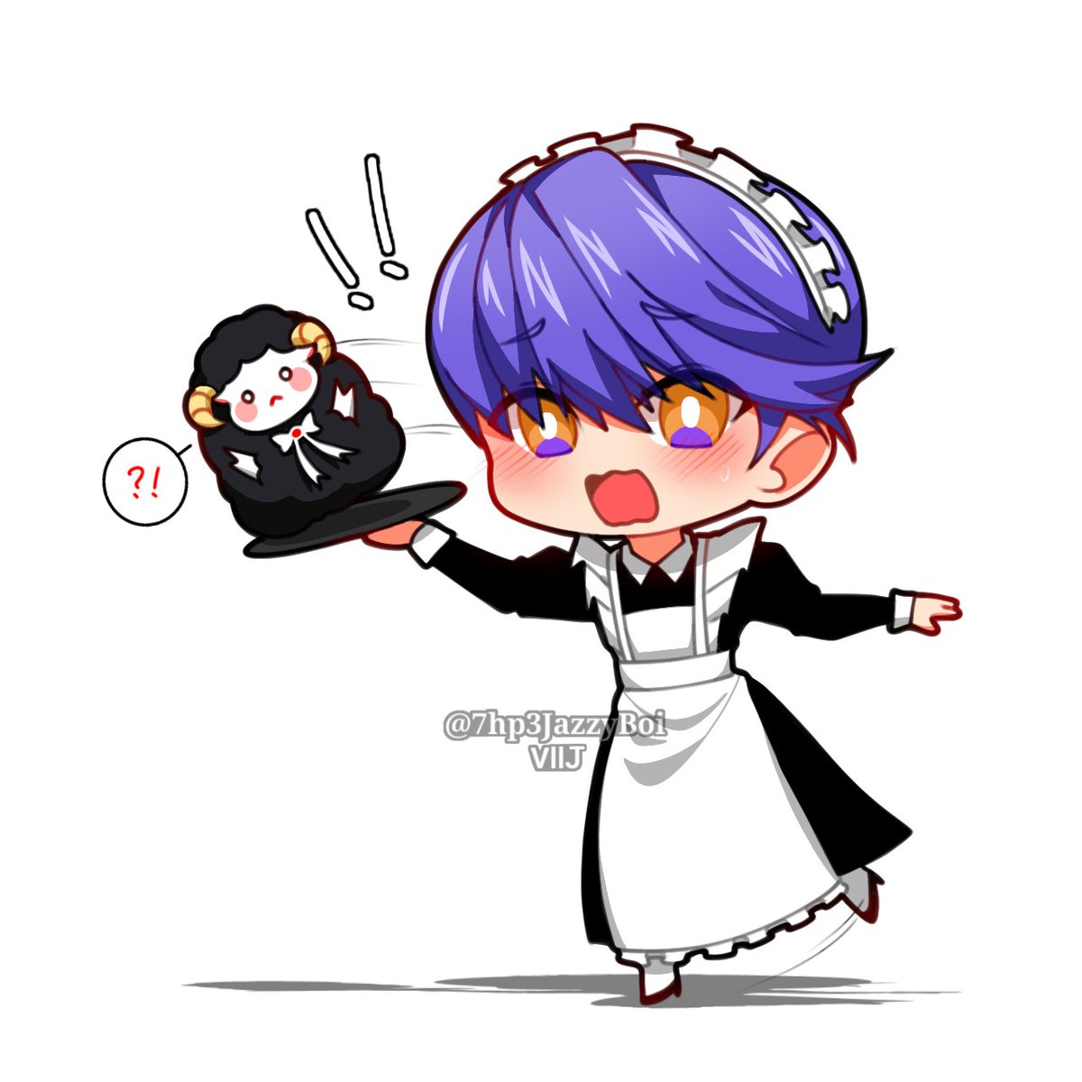 7hp3JazzyBoi's tweet photo. Maid Day!
#おべいみー #obeyme #obeymefanart #obeymeshallwedate #obeyleviathan #obeymeoc #obeymemc #JazzyMC #JazzyBoisArt https://t.co/4jrfOx2EnF