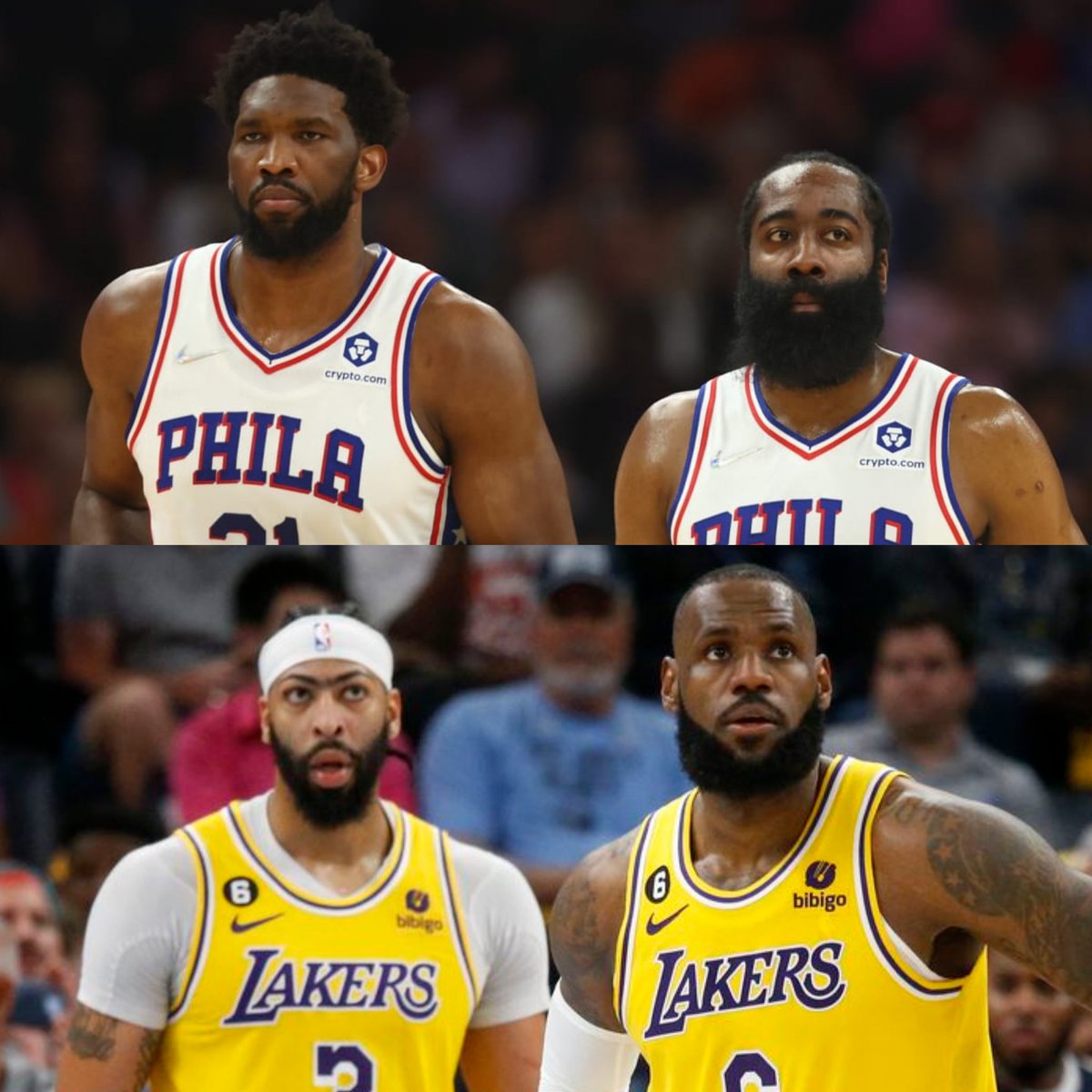 YostinNBA's tweet photo. -Philadelphia Sixers a 1 partido de eliminar a los actuales Campeones del Este.

-Los Angeles Lakers a 1 partido de eliminar a los actuales campeones del Oeste.

HAGANLO!!!! 🥃🚬 https://t.co/TcBWrJks1x