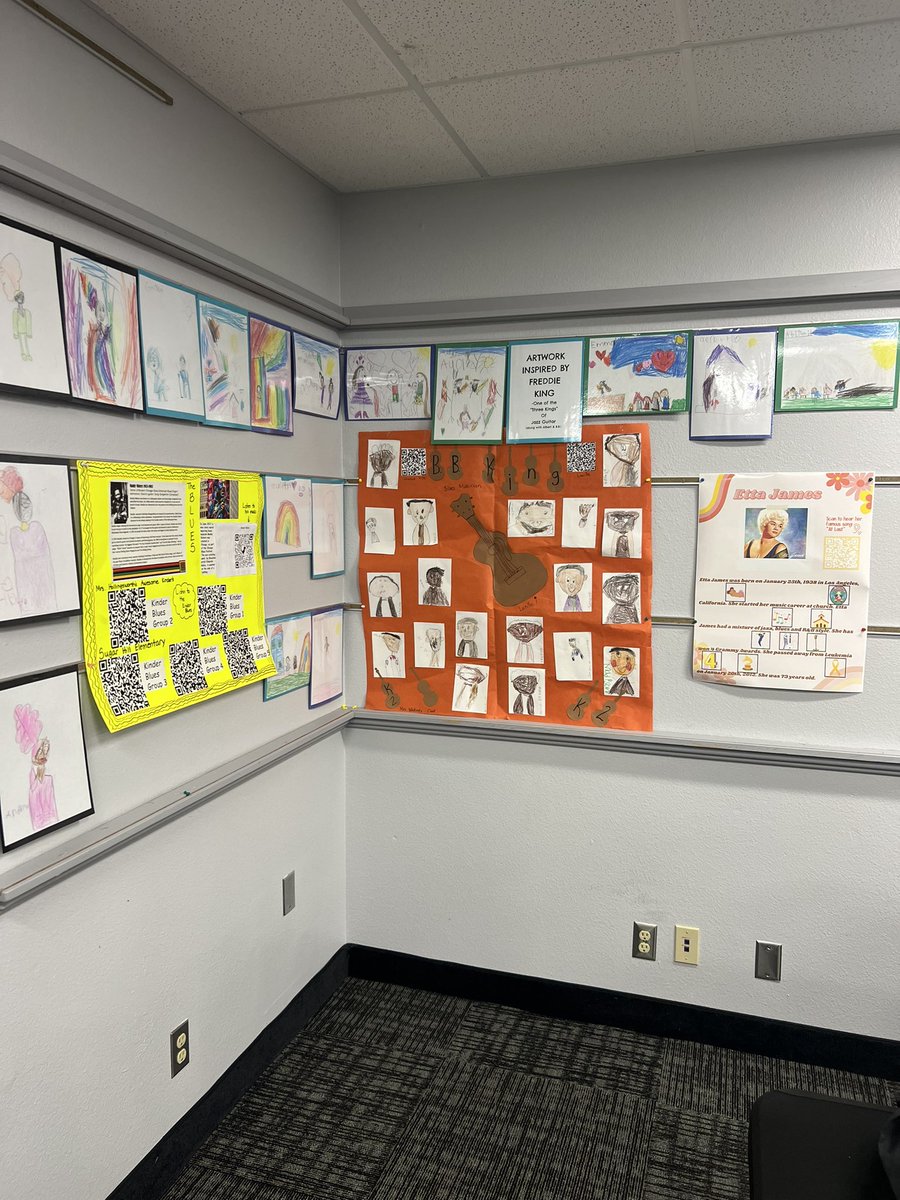 Sugar Hill Elementary students art was displayed at the board meetings tonight! #sugarhilldragons💙✨🐉💚