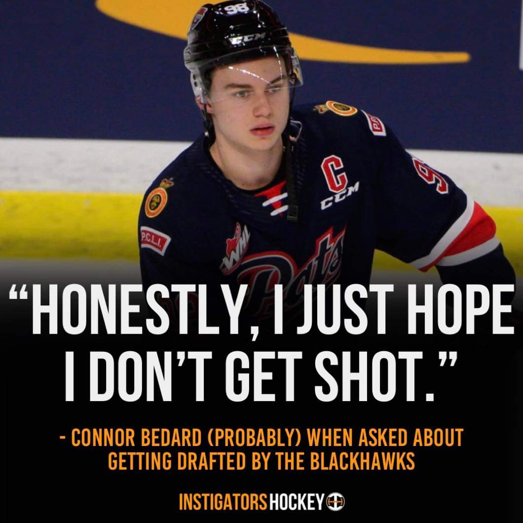 F1RETHECANNON's tweet photo. Bedard breaks his silence #cbj https://t.co/fvBYs5cnZU
