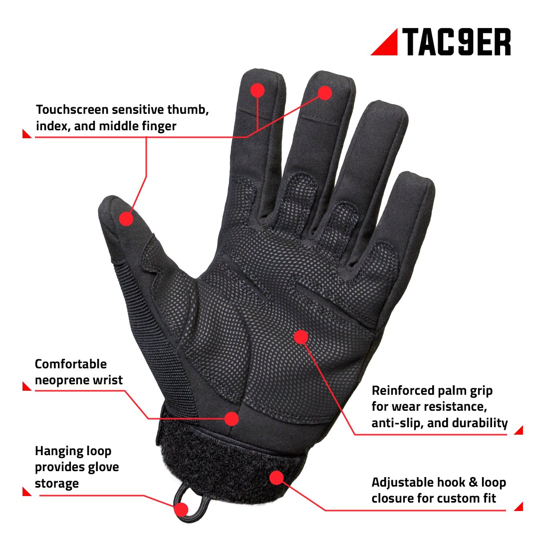 Stay protected on any adventure with our TAC9ER Tactical Gloves!

They provide maximum comfort, durability, and grip for all your tactical needs. Whether you're rappelling or texting, our gloves have got you covered!

Grab one today: bit.ly/t9-gloves