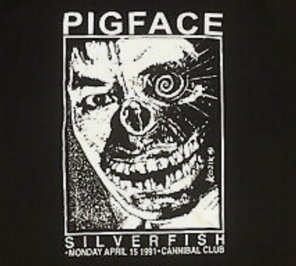 marteeeen's tweet image. So sorry to hear of the passing of @frankkozik one of his first posters was #pigface in 1991 which he graciously allowed us to reproduce a couple of years ago. rip brother