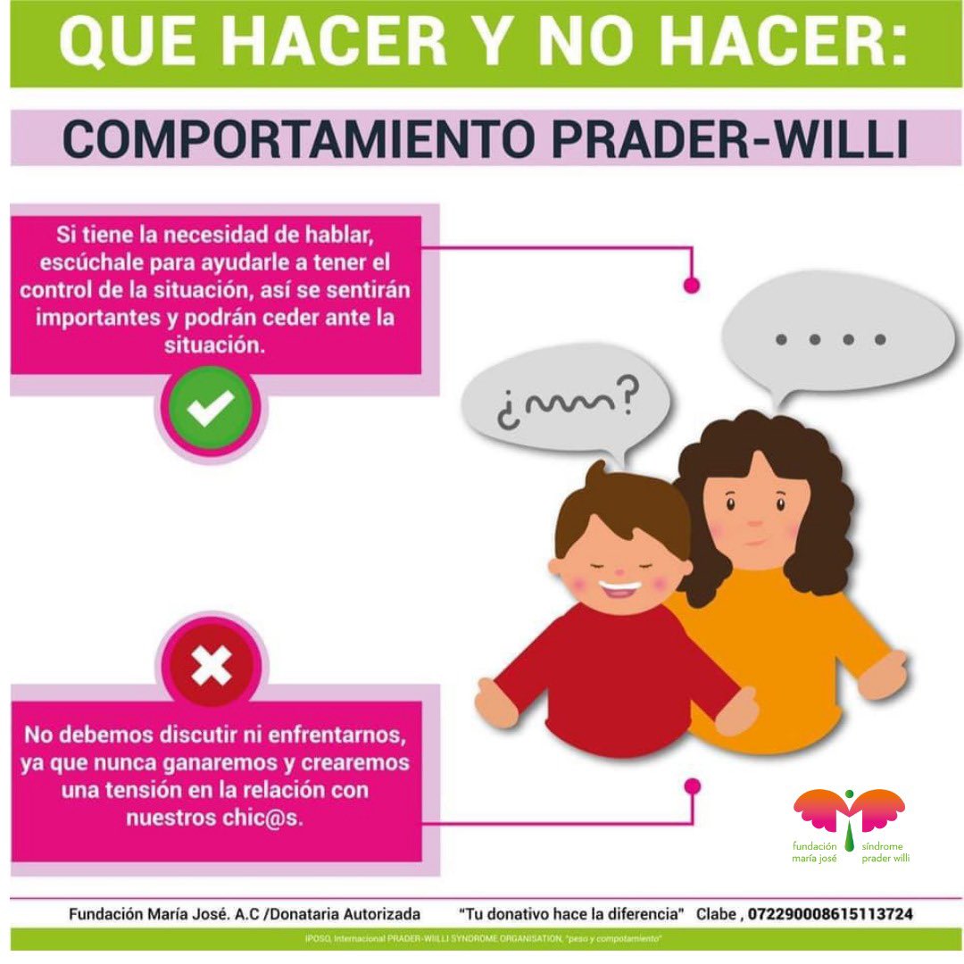 praderwilli_fmj's tweet photo. ¿Qué se puede hacer ante un problema de comportamiento en una persona con Prader Willi? 🤔 Aquí te mostramos👇🏻
Dona y apoya a las personas con SPW y a la fundación 🧡👉🏼 https://t.co/bX4w4QBXOe
#mesprader #mesnaranjaprader #mesnaranja #spw #fundacionmariajose #praderwillimexico https://t.co/EBsOGvJ9Il