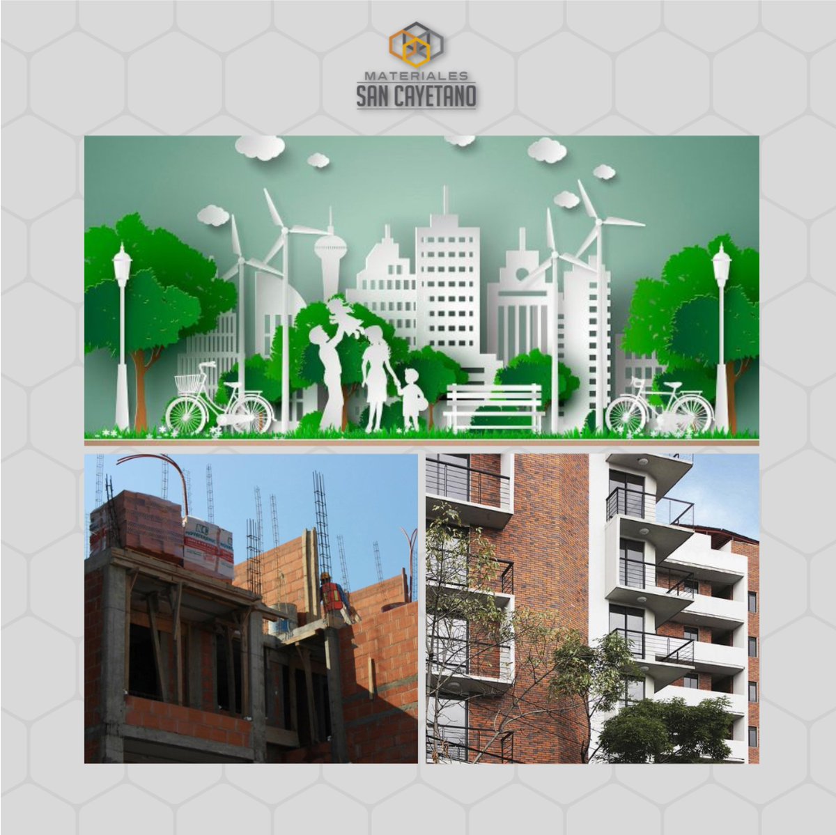 enconcreto's tweet image. #SanCayetanoExpress tiene experiencia en la creación de obras eficientes, utiliza materiales  sustentables. La buena gestión del   agua y de la energía evitan derroches, y la buena elección de los materiales reducen la huella de carbono.
#materialessustentables #ahorrosdeenergia