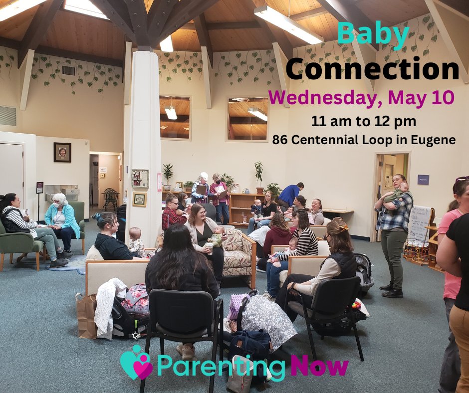 Join us for Baby Connection tomorrow at 11 am for free lactation and feeding support, baby weigh ins, and connection!