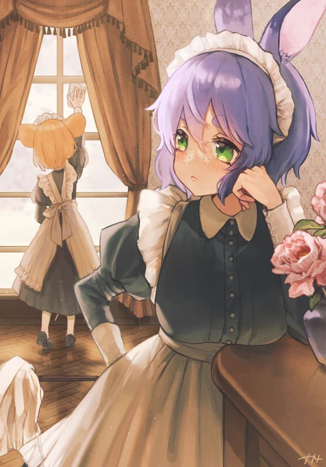 #メイドの日 #メイドの日2023  ロングもミニもどっちも好き