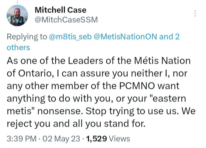 LADYALEXANDRIA's tweet photo. @MirandaMoranSK @malone_j71 @SmartandSassy11 @EnverXStaline @RACESHIFTERS @notiskwe @ruffleyouover @TheRealPlex @JeremyK75912229 @WokeIndigenous @RussDiabo @CBCIndigenous @oggycane4lyfe @mikmaqmatters @NTVNewsNL @gleocbc @Seb_Malette @MBMetis_MMF @MetisNationON @iskwe @APTNNews @APTNInFocus @tipsforthestory @KimTallBear @jfkeeler @DarrylLeroux @VeldonCoburn @MitchCaseSSM @MitchCaseSSM @MetisNationON It would appear that your "Idol" #WillGoodon has thrown You under the Bannock Bus. #Metis #MetisNation #Ontario Apparently YOU AND YOUR COMMUNITIES DO NOT EXIST. You picked the WRONG SIDE. https://t.co/0qfHlsYhht