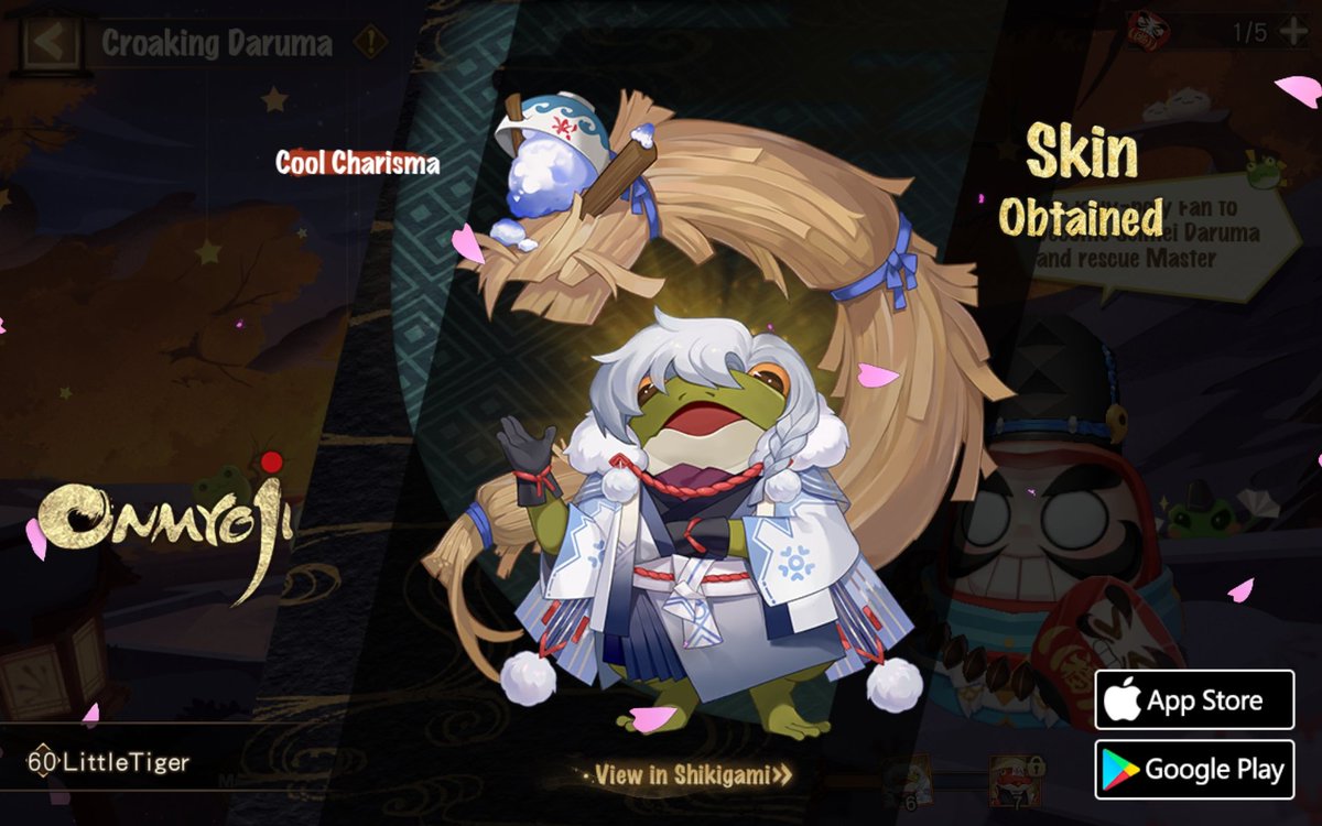 ks_sym's tweet photo. #Onmyoji# I got a brand new rare skin! Check it out and try your luck! https://t.co/zEUpd3Msx5