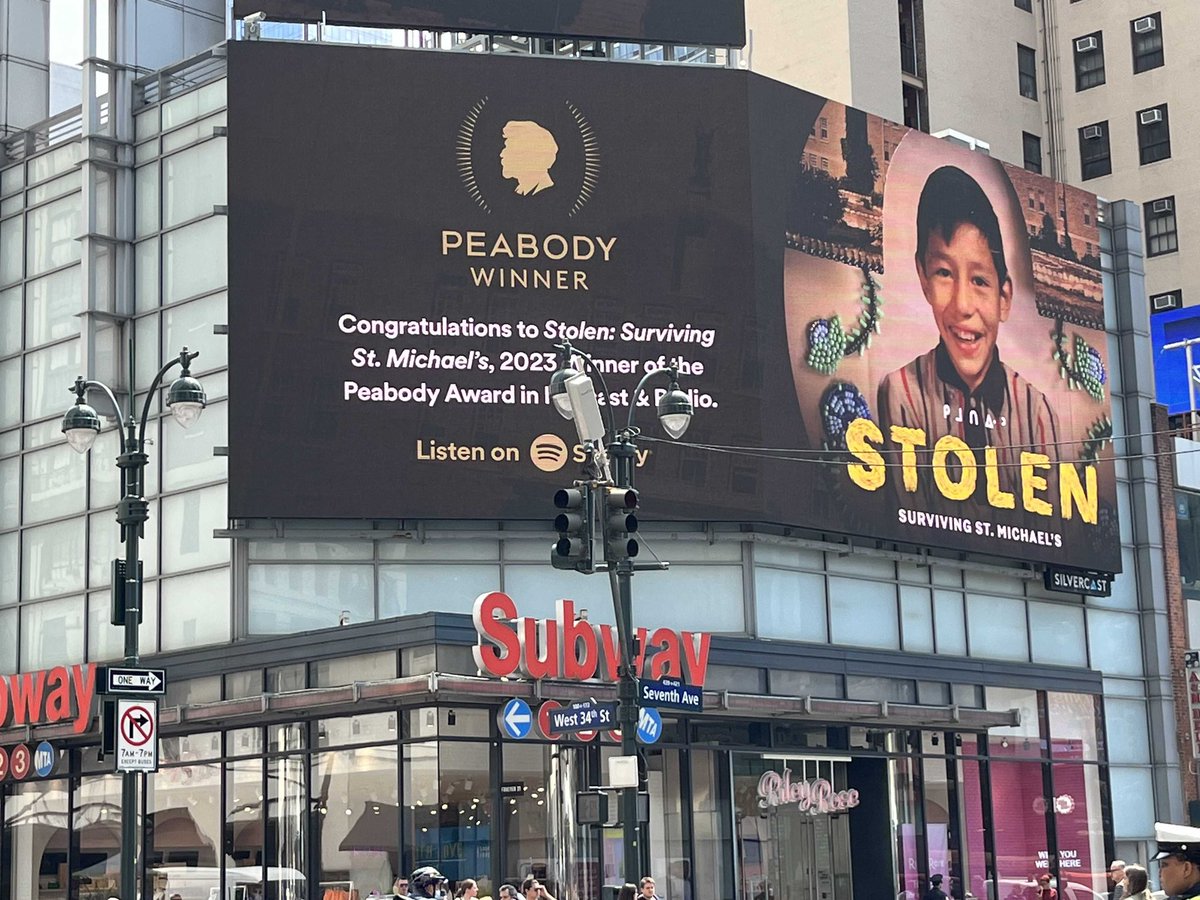 A friend shared this photo of my dad in NYC today. This image of the boy he was when he went to St. Michael’s breaks my heart. But it also leaves me in awe of the man he was able to become - how he reclaimed the beauty of our culture, language & community in spite of it all. 🧡