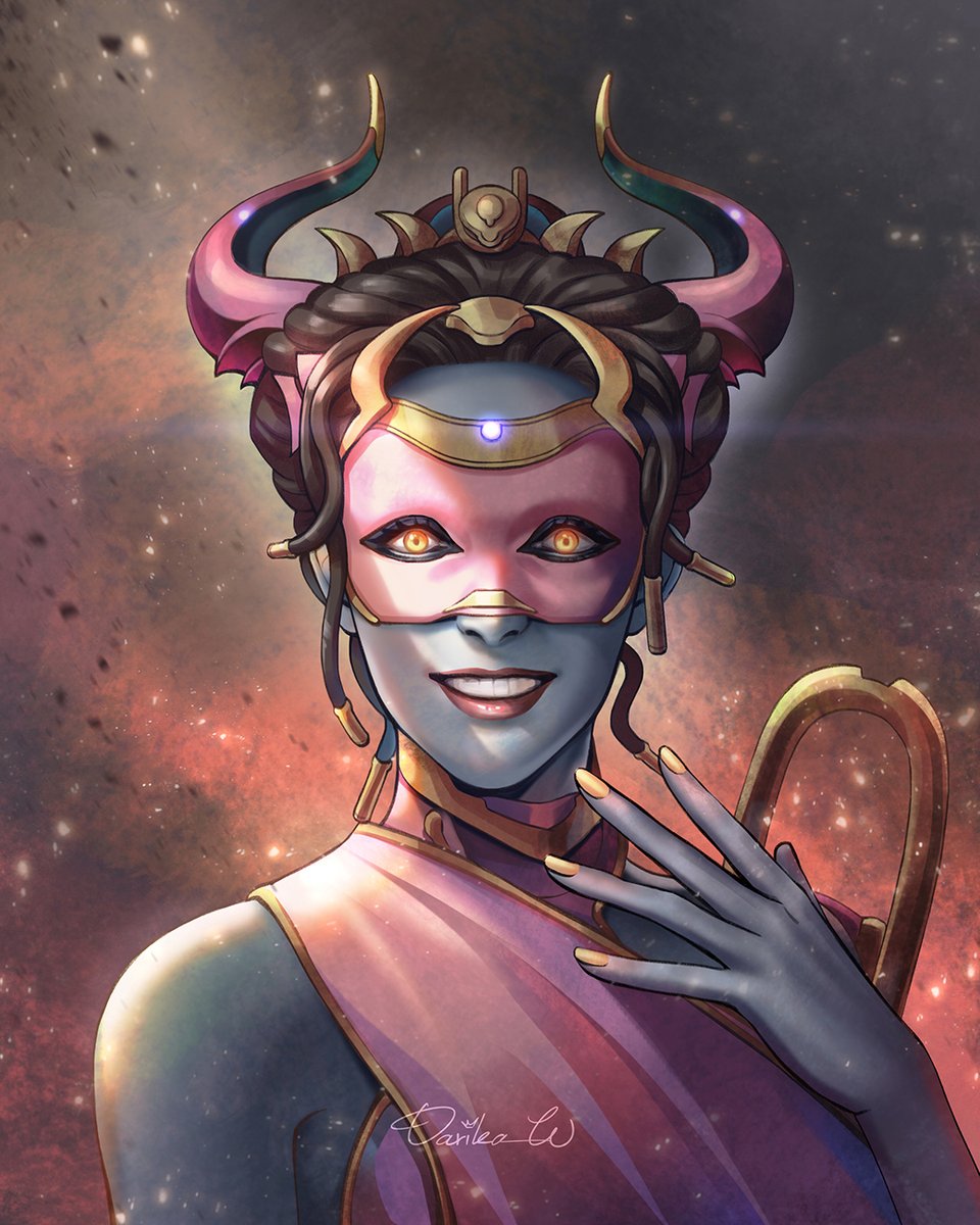 paintdks's tweet photo. "I always swear I will not indulge in that horrid... wyrm behavior... But I Just get so Very. Very. Very. Happy."
- Mathila
#Mathila #Warframe #warframefanart https://t.co/kU0lGo5XOV