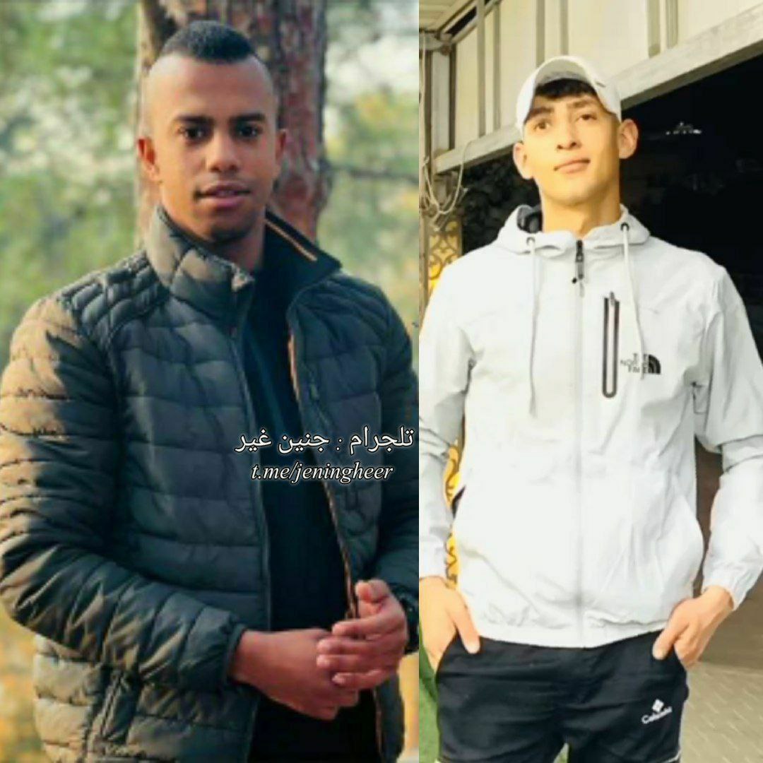 GazaNowPs's tweet image. الشهيد احمد عساف من قباطية والشهيد راني الوليد من مخيم جنين يرتقيان في عملية اغتيال في بلدة قباطية 💔