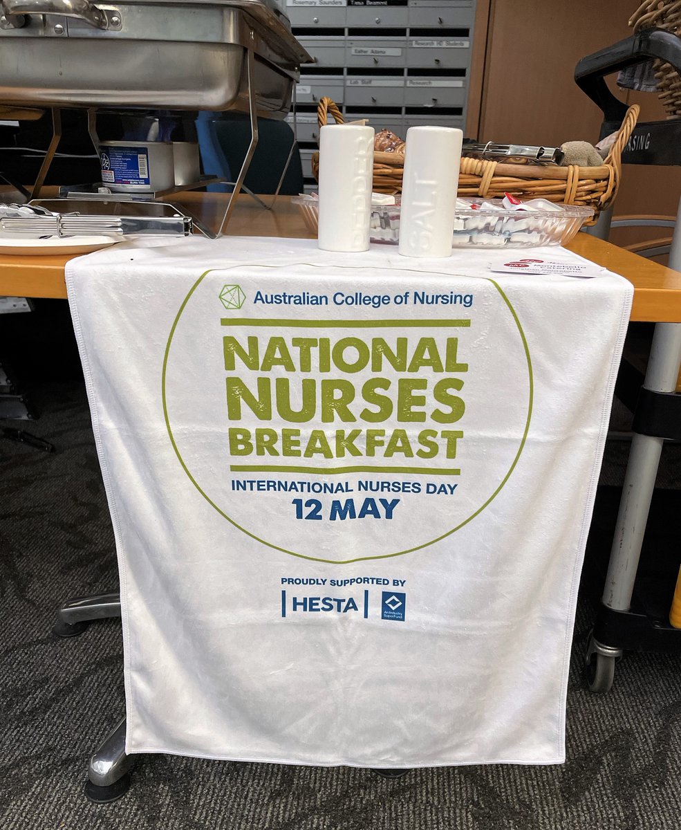 This morning we participated in the ACN's National Nurses Breakfast celebrating #IND2023, as well as #IDM2023. 
We joined nurses around the country in celebrating their achievements & acknowledging the role nurses play in carving the future of Australian healthcare. 

@acn_tweet