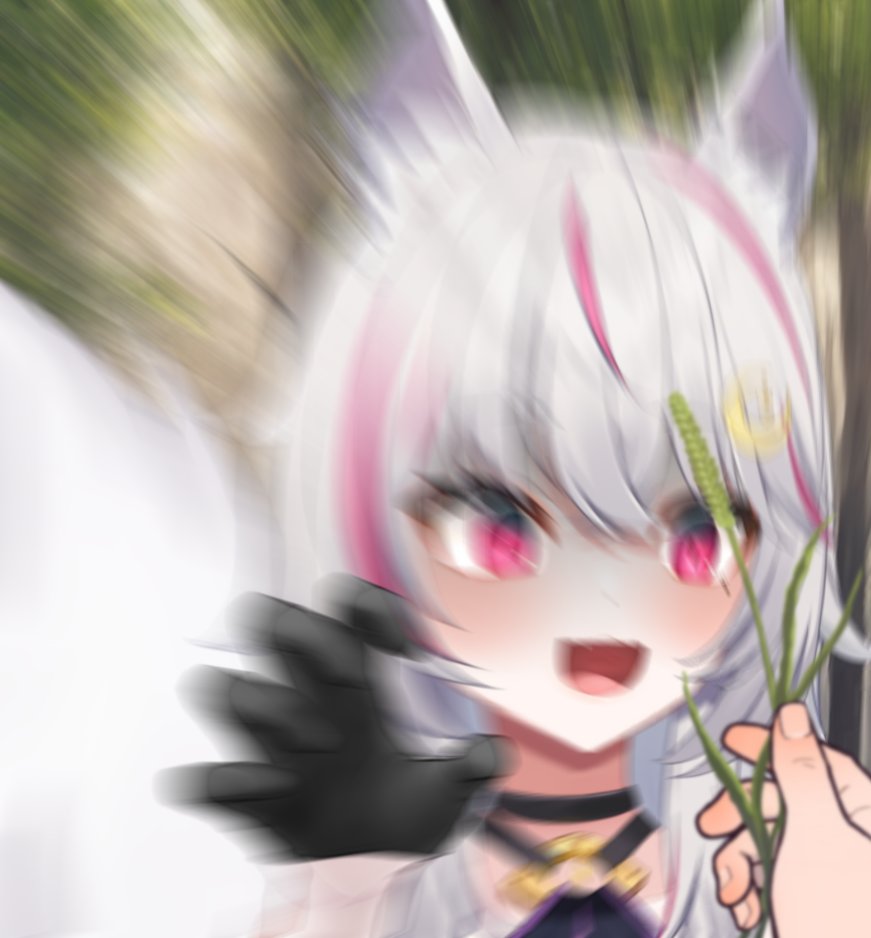 hati_magami's tweet photo. おはってぃ～～～～！！

ン……？

おいオイ😄

��シ狼ぞ？

……………

………………………………

#新人Vtuber #個人Vtuber #おはようVtuber https://t.co/qNQKVm2qHr