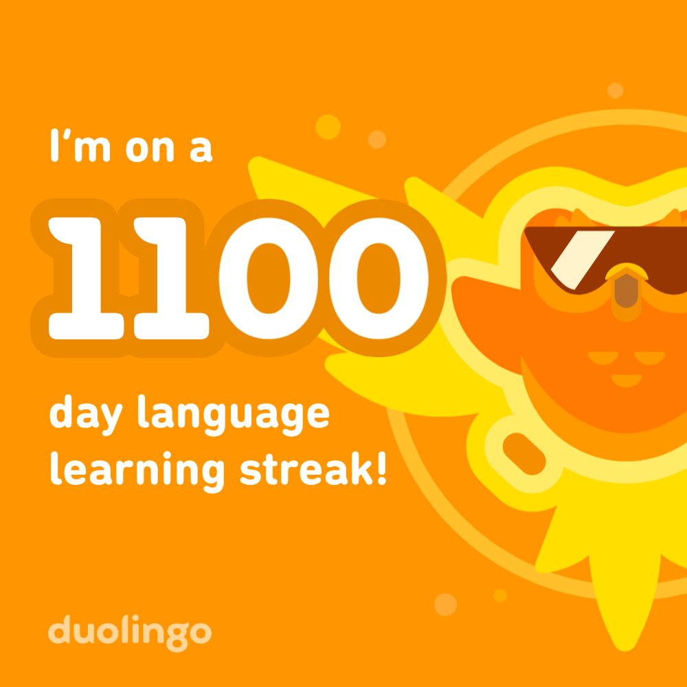 Learn a language with me for free! Duolingo is fun, and proven to work. Here’s my invite link: invite.duolingo.com/BDHTZTB5CWWKS7…