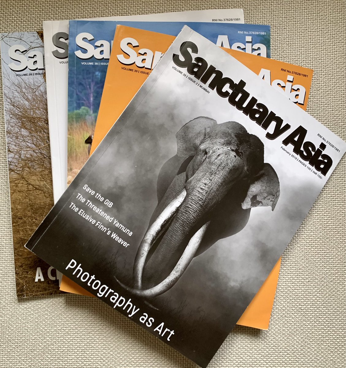 For more than 40 y, #sanctuaryasia has been d loved, revered, & unchallenged record of #naturewriting in #india. We talk about d material or intellectual contributions of great #institutions in nation building. This is a #magazine that is one such!