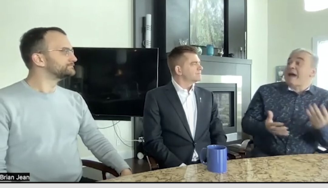 Here is Brian Jean with Take Back Alberta's David Parker....just in case you were wondering how in bed he is with the UCP. #Ableg #AlbertaElection2023