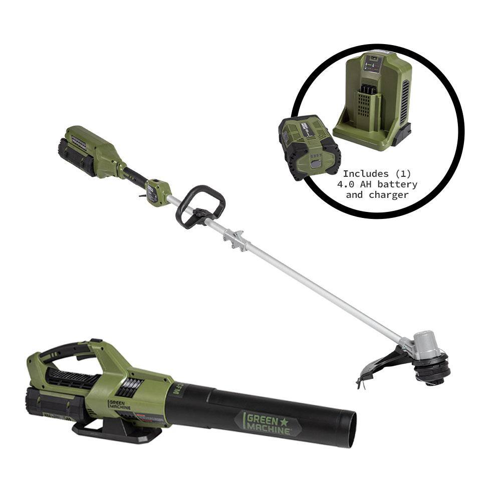 Discounttoday_'s tweet photo. Green Machine GMBT6200-CP 62V 2-Tool Combo Kit: 600 CFM, 120 MPH Axial Blower, 16 in Brushless String Trimmer, 4Ah battery, Rapid Charger (4 pcs)
https://t.co/SAx8qqm1LV
#discounttoday #GreenMachine #stringtrimmer https://t.co/wrkZvVmDdv