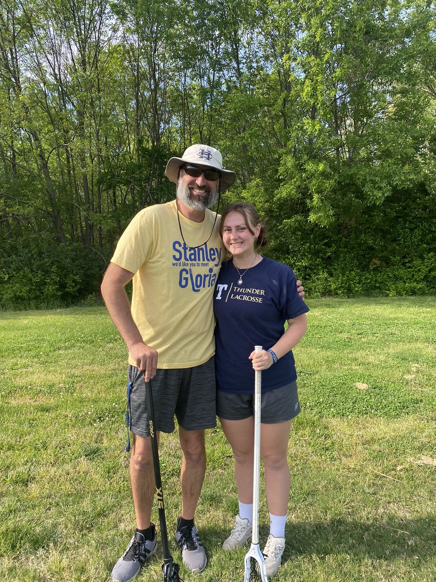 FHCLax's tweet photo. It was great catching up with @zette_prince today. Josie was one of our founding laxers back in 2016 as a freshman. She just recently graduated college from Trine University where she played 4 years of lacrosse. Anyone looking for a criminal justice major??? #greatworkethic https://t.co/HNyG0lk48u