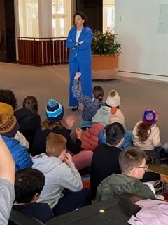 StDomsCE's tweet photo. Meet and greet with Dr Monique Ryan https://t.co/xaQu4ERS7O