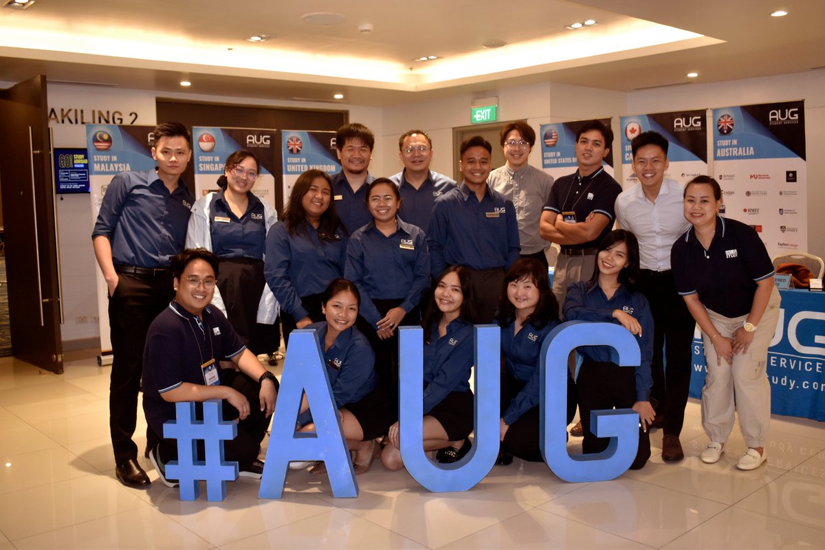 AUGPhilippines's tweet image. Are you planning to study abroad? Take advantage of AUG's free services and schedule an appointment with one of our expert education counselors today. 

Visit tinyurl.com/FirstEnquiry to get started.

#GoStudyAbroad #FreeProcessing #StudentVisa
