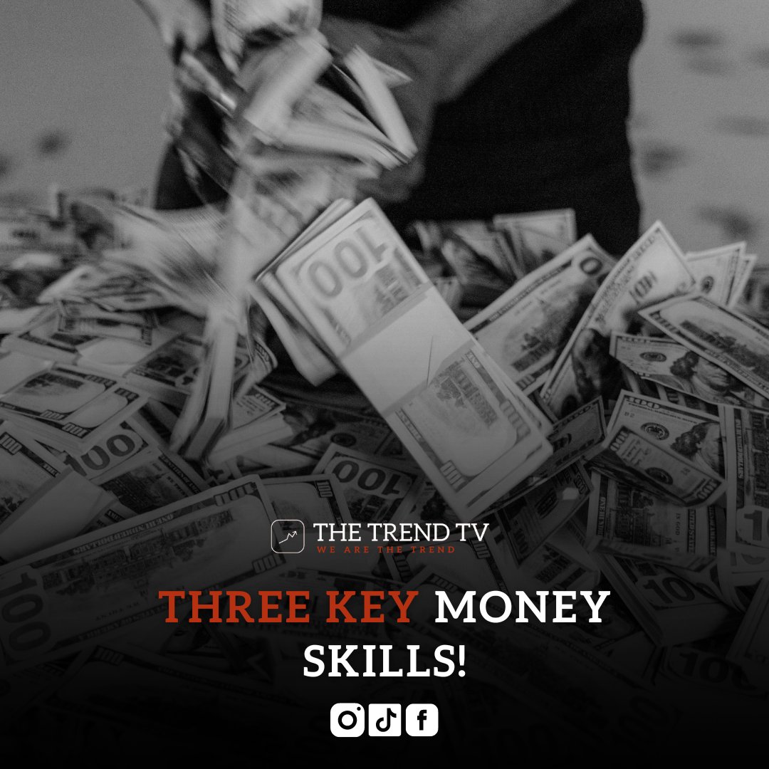 thetrendtvhq's tweet image. Money management doesn't have to be complicated! These three key money skills can help you take control of your finances and build a better financial future. 

#MoneyManagementTips #BudgetingSkills #SavingsGoals #InvestingWisely