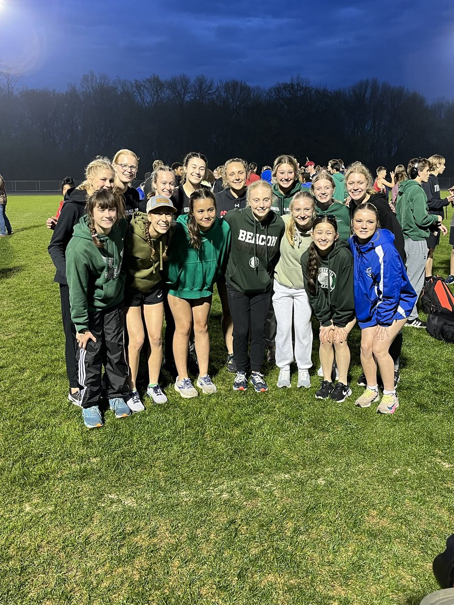 Congrats to our Boys on a 2nd place finish and the Girls on finishing 4th in the Section 4A True Team meet.