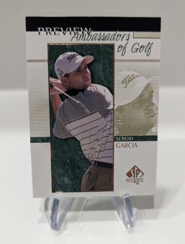 2001 Sergio Garcia Preview Ambassadors Of Golf MINT SP Authentic (eBay) https://t.co/Xt7LZYh1tK https://t.co/nvYUpCzsI1