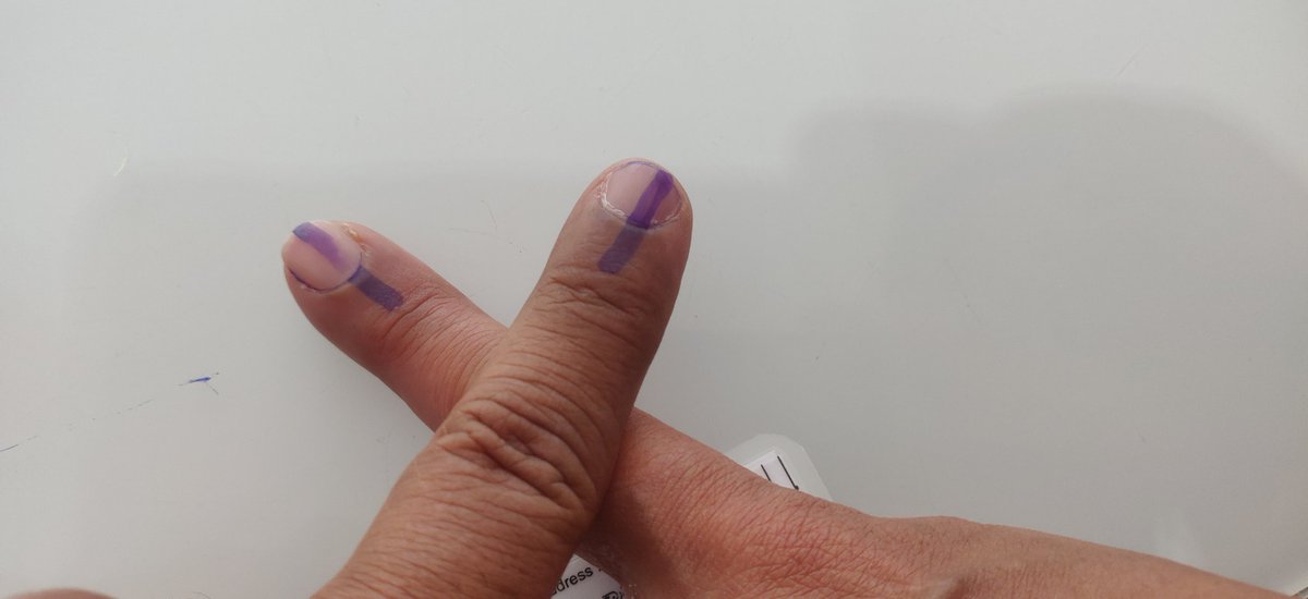 Done. Love this democracy. 
#karnatakavotes
