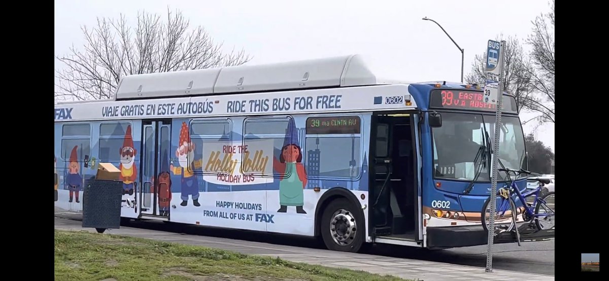 Faxbusfan22's tweet photo. So you guys remember the holiday bus on 0602 it’s now removed until next Christmas. We don’t know which bus is going to be next to be a holiday bus. https://t.co/KWVgMGYlfT