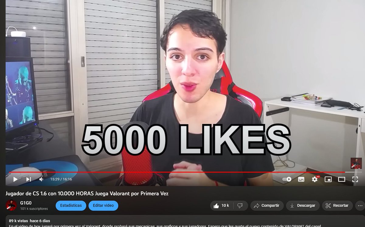GIGO_OK's tweet photo. Mierda porque carajos no pedí 20 mil likes para grabar otra ves valorant, ahora tocará llegar a nivel 20 y jugar la calibracion, creo que lo har�� en vivo a traves de twitch. Compartan si les gusta la idea https://t.co/dw052I1EHm