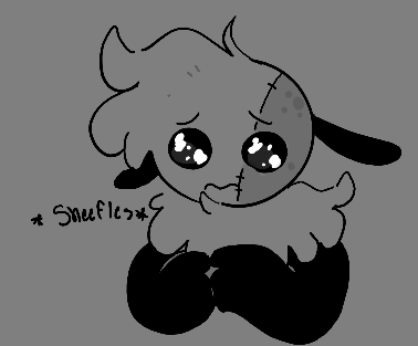 PsychonautDraws's tweet photo. @fixationnation You're likely not doing these anymore so I'M using this as an excuse to draw a really pathetic Huck, because it's my favorite thing to do. Look at him. Look at my sad boy. https://t.co/igawgwYPuA