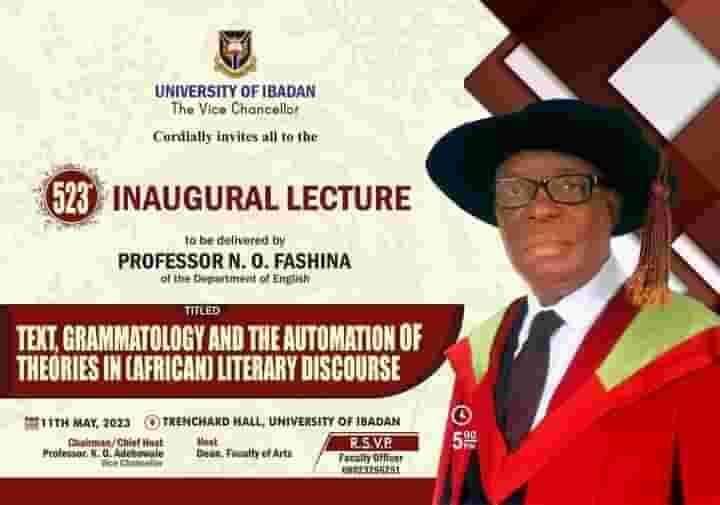 Few hours to the gathering of eagles. Be a part of this textual  testimonial.  Be among those whose theories are inscribed on the framework of  (African) literary testament. Yea, be with those who poetically prophesy through the multidisciplinary lens of grammatical discourse...
