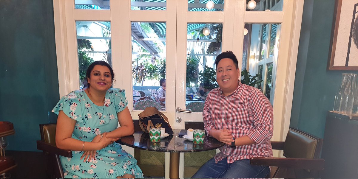 SGiKochi's tweet photo. A BNI 121 with Jude Cheong who runs a very successful advertising agency here in Singapore. Had a very interesting chat over black coffee at the Mandala Club in Singapore. #sginetronicskochi #security_system #homeautomation #officeautomation #singapore #networking https://t.co/hE0OWvvReW