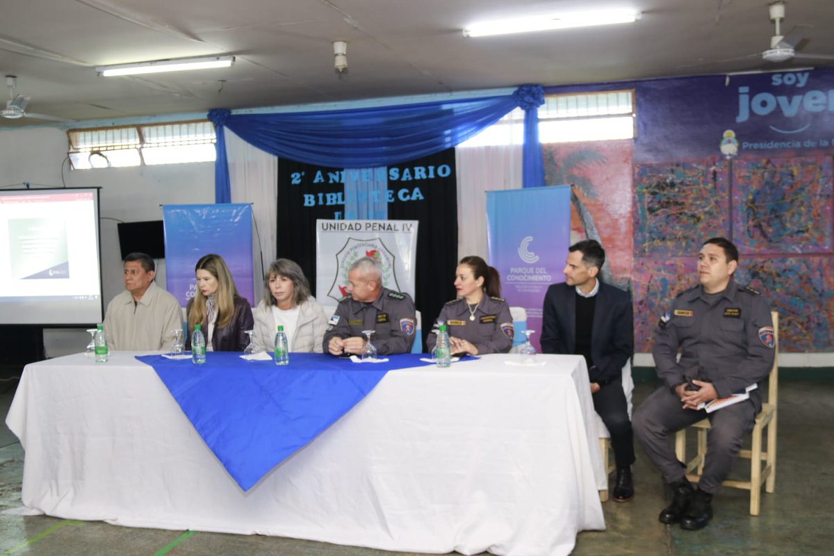 biblioteca_cc's tweet photo. Celebramos el 2° aniversario de nuestra sede en la Unidad IV, Instituto Correccional de Menores Varones. Se desarrollaron actividades que incluyeron la lectura y la escritura, con el propósito de seguir fomentando estas prácticas en los jóvenes📚
#Contextodeencierro #BPM #Sedes https://t.co/DkwnuBFBTd